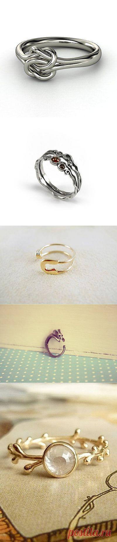Занятные кольца (подборка) / Украшения и бижутерия / ВТОРАЯ УЛИЦА