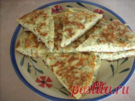 Мгновенный Сыр со вкусом -хачапури на сковороде : Выпечка несладкая