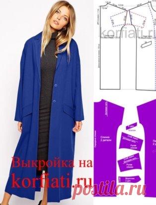 НЕВЕРОЯТНО ЛЕГКО!
ВЫКРОЙКА ПРОСТОГО ПАЛЬТО от Анастасии Корфиати