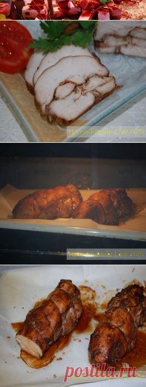 Пастрома из куриной грудки - пошаговый фоторецептКулинарные рецепты