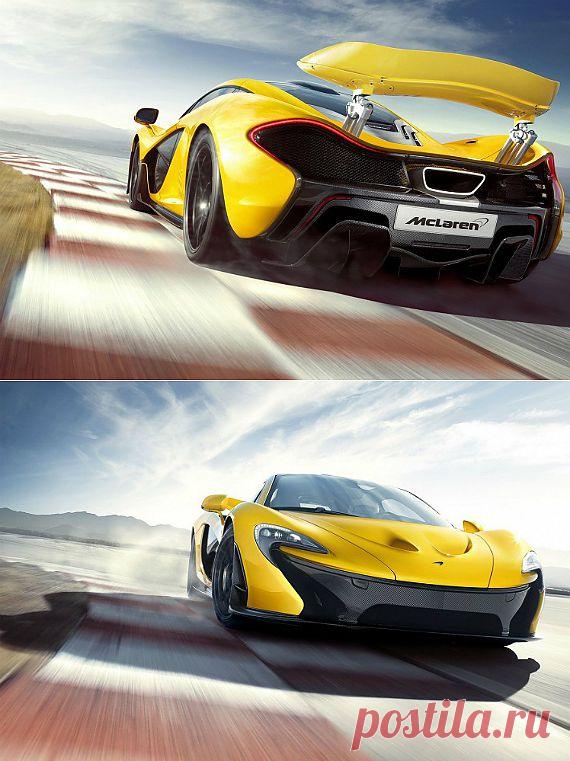 Тираж супергибридов McLaren P1 раскупили еще до старта продаж
