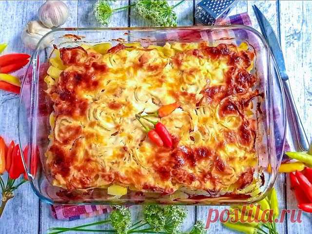 Картофель с филе курицы в духовке рецепт с фото пошагово - 1000.menu