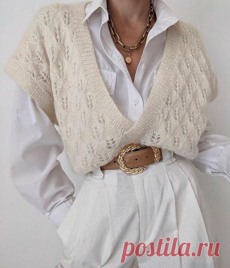 Винтажные модели спицами: 4 стильные находки + схемы