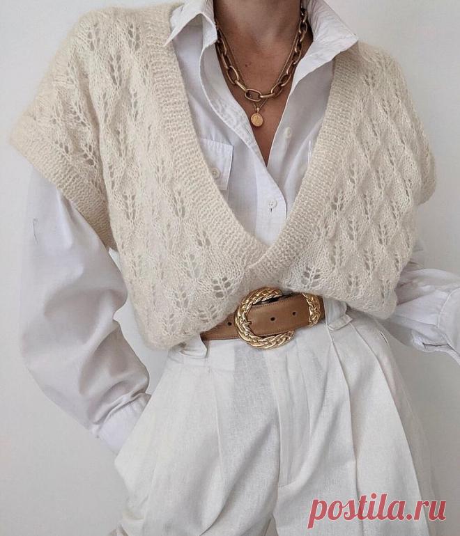 Винтажные модели спицами: 4 стильные находки + схемы