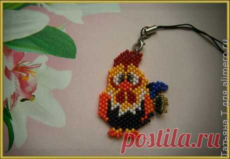 Символ 2017 года своими руками из бисера / Хенд мейд