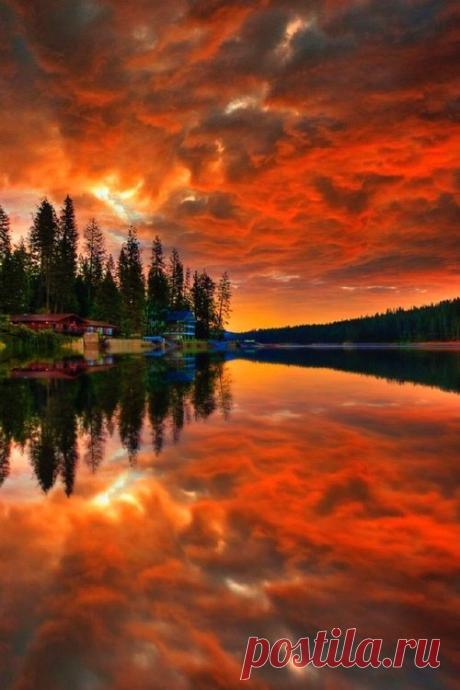 **Reflection + Waterfalls**