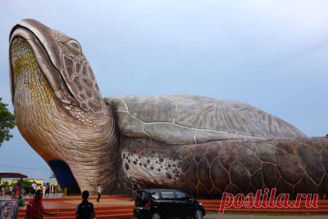 Houses And Buildings That Look Like Animals Because who wouldn't want to live in a giant turtle?