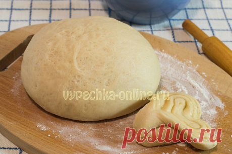 ✔️Тесто для плюшек с сахаром дрожжевое пышное на сухих дрожжах, рецепт с фото