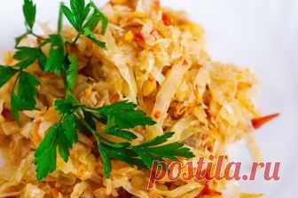 Гарнир: тушеная капуста — Фактор Вкуса
