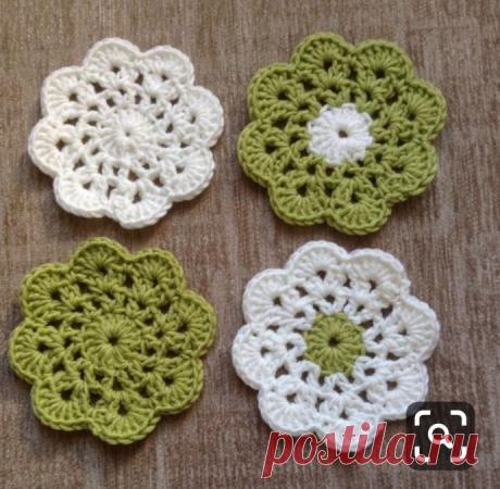 Цветы и схема.