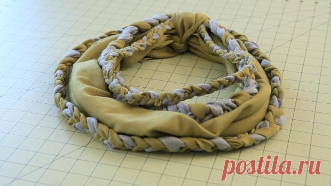 Шарфы как из дорогого бутика