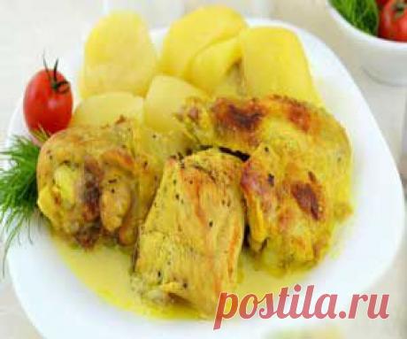 Тушеная курица в молоке | ДОМАШНИЙ ОЧАГ