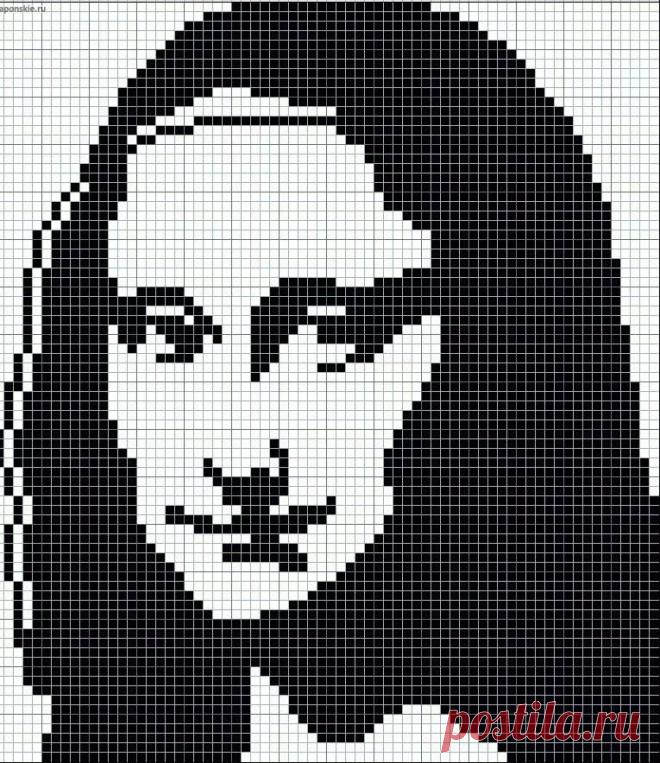 рисунок моны лизы по клеточкам: 2 тыс изображений найдено в Яндекс.Картинках