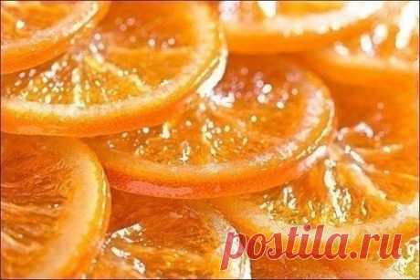 Карамелизированные апельсины (Постный рецепт)