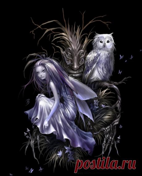 Добрые и не очень феи художницы Анны Игнатьевой(Большая сборка №2) (47 работ) » Картины, художники, фотографы на Nevsepic