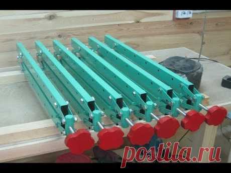 Самодельные ваймы.Homemade frame clamping machine.