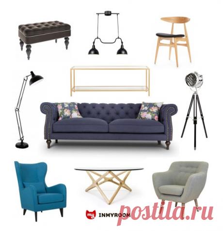 😎 ХИТЫ продаж этой недели Доставка во все регионы 🍀Диван с декоративными подушками, актикул #514251, 81750 руб. 🍀Кресло серое (справа), артикул #526148, 27300 руб 🍀Столик со стеклянной столешницей, артикул #197026, 24960 руб. 🍀Торшер Eglo, артикул #405508, 13990 руб. 🍀Подвесной светильник, артикул #400081, 10050 руб. 🍀Деревянный стул, артикул #425287, 14050 руб. 🍀Стеклянная тумба под ТВ, артикул #532740, 21000 руб. Все предметы доступны к заказу в магазине INMYROOM.ru (оформить заказ можно…