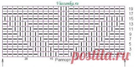 Узор 1-20 | Viazanka.ru