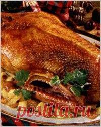 Немецкий Рождественский рецепт: Фаршированный гусь с подливкой / Изучение немецкого языка