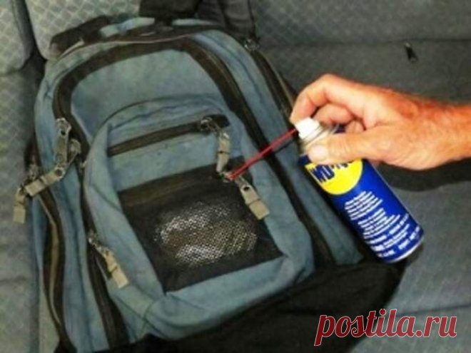 Хитрим с WD-40! Много примеров как можно использовать в быту!