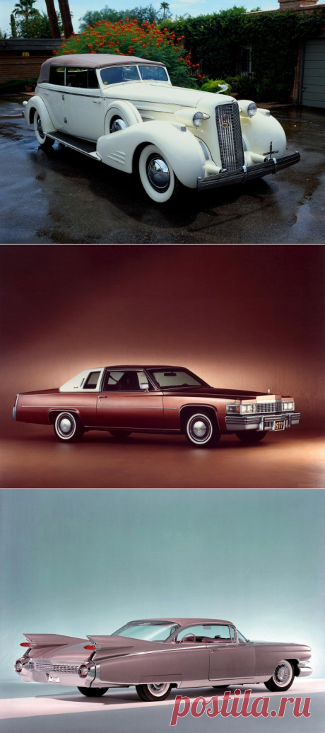 Шикарные классические американские автомобили CADILLAC