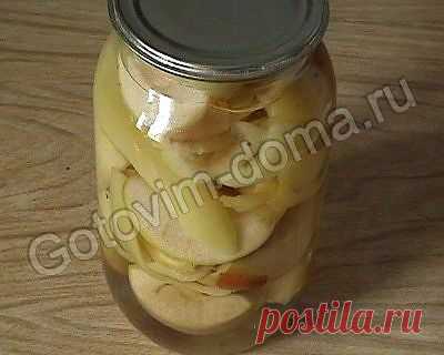 Рецепт: Перец маринованный с яблоками