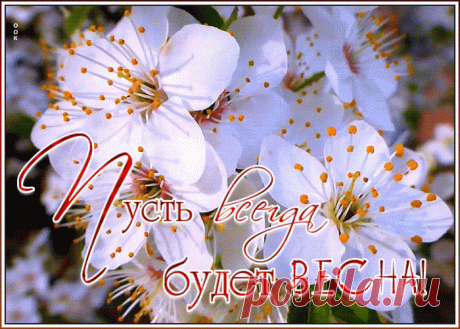 Чудесная открытка с весной