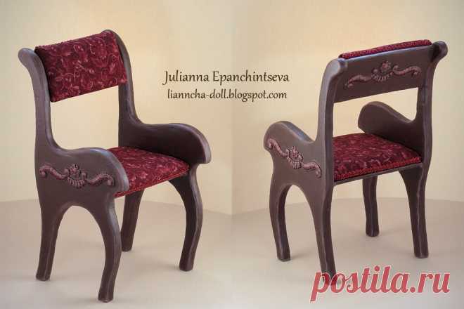 Стулья для игрушек
источник: http://lianncha-doll.blogspot.ru/2013/04/blog-post.html