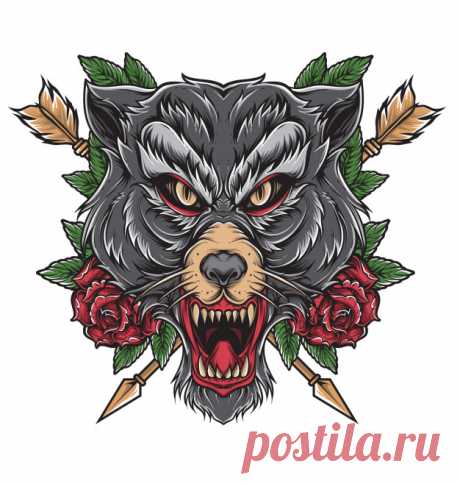 вектор татуировки волка Более миллиона свободных векторов, PSD, фотографии и бесплатные иконки. Эксклюзивные халявы и все графические ресурсы, которые необходимые для ваших проектов