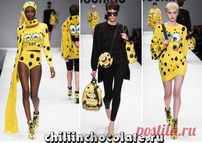 Дебют Джереми Скотта, эксцентричная коллекция для Moschino | Chili in chocolate