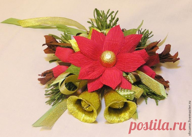 Делаем сладкий колокольчик к Новому году - Ярмарка Мастеров - ручная работа, handmade