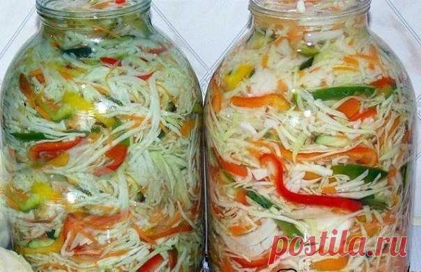 Рецепты вкусной капусты на зиму! — Вкусные рецепты