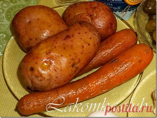 Как запечь овощи в фольге для салата? - lakomka.club