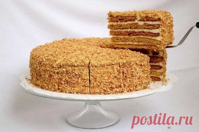 Медовик на скорую руку — Домашняя кулинария