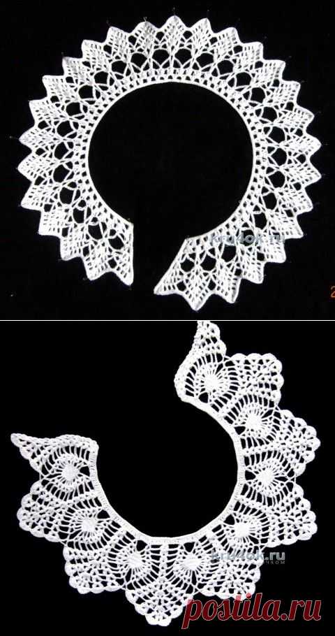 Вязаные крючком воротнички. Работы Альбины - вязание крючком на kru4ok.ru