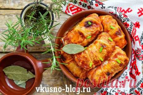 Голубцы из пекинской капусты в духовке