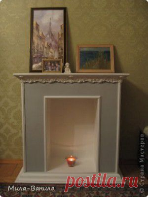 Декоративный камин своими руками
