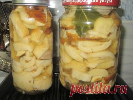 Грибы маринованные
