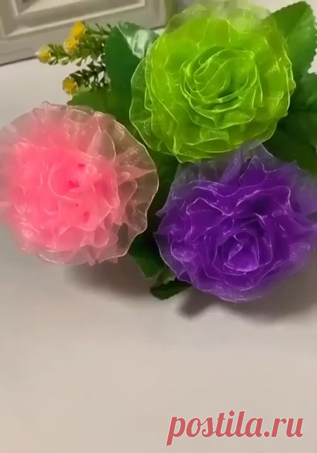 Цветы из всего!