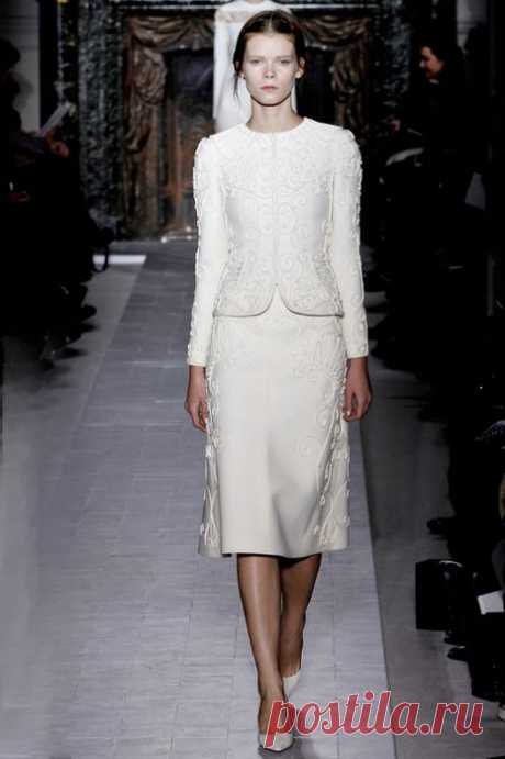 Показы мод в Париже Valentino Couture.Коллекция Весна-лето 2013