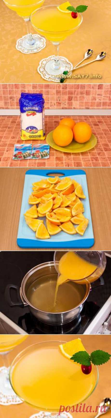 Апельсиновое желе