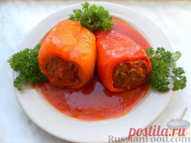 Фаршированный перец, что может быть вкуснее?!