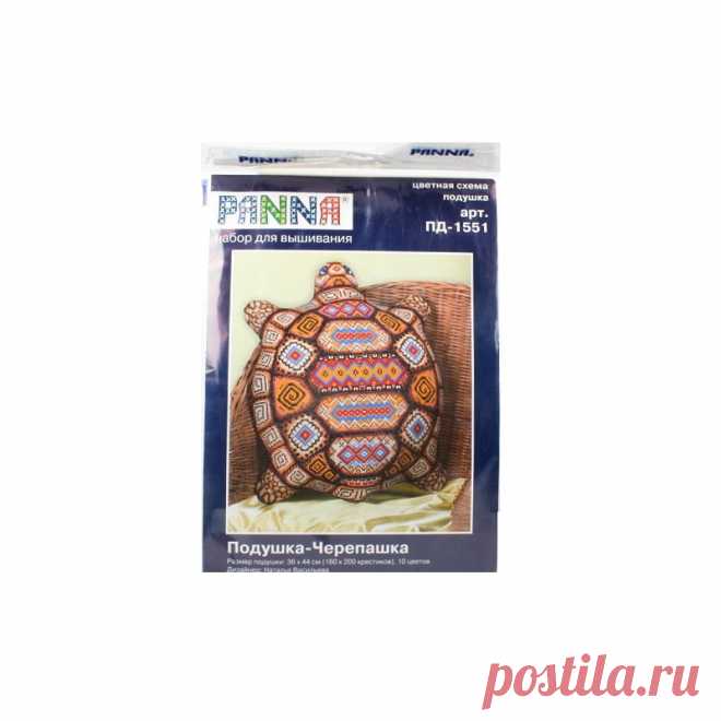 Набор для вышивания "PANNA" ПД-1551 "Подушка-Черепашка" - | PANNA | Наборы для вышивания | Вышивание | Интернет-магазин | Леонардо хобби-гипермаркет - сделай своими руками