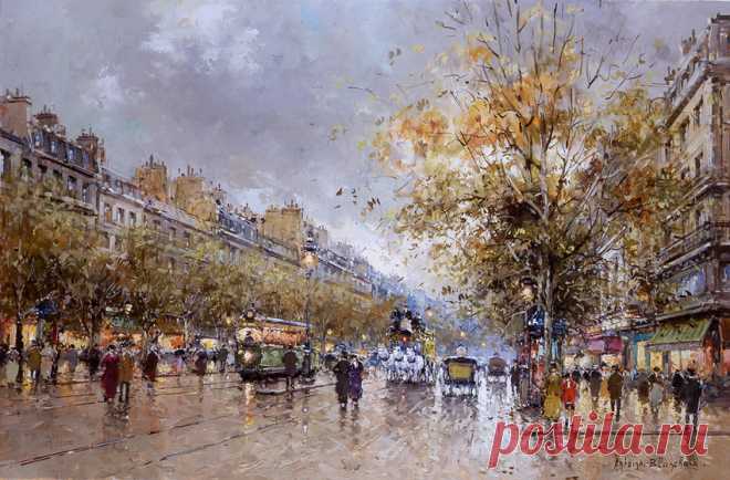 Художник Antoine Blanchard