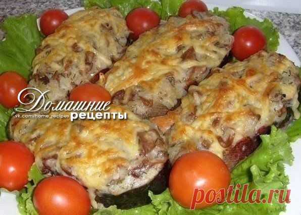 Форель под грибным соусом.