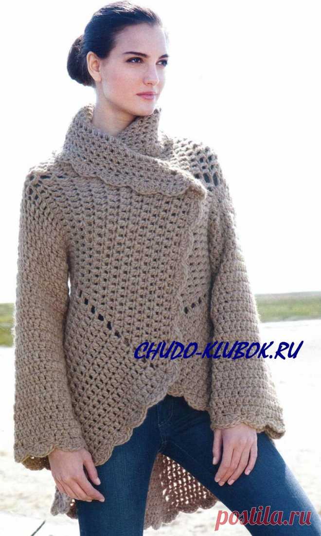 Кофты, кардиганы, жакеты 1 ( модели №1-50) | ЧУДО-КЛУБОК.РУ
