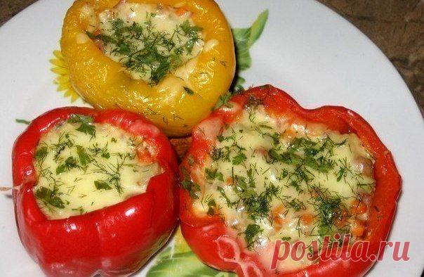 Перец с вкусной начинкой.