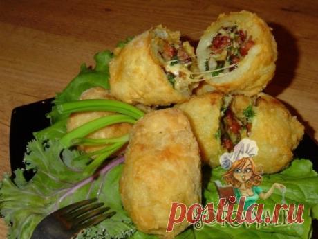 Фаршированный картофель с начинкой