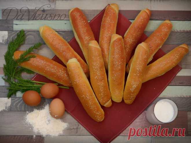 Домашние булочки для хот догов