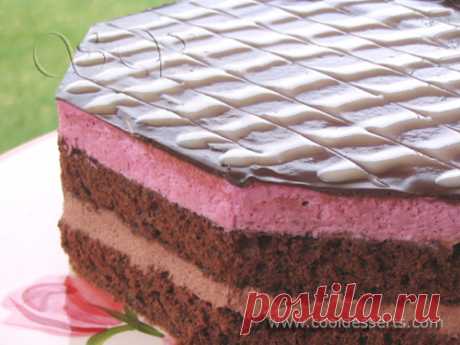 Торт "Шоколадно-смородиновый" (Сhocolate Black Currant Cake)
